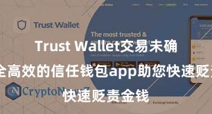 Trust Wallet交易未确认 安全高效的信任钱包app助您快速贬责金钱